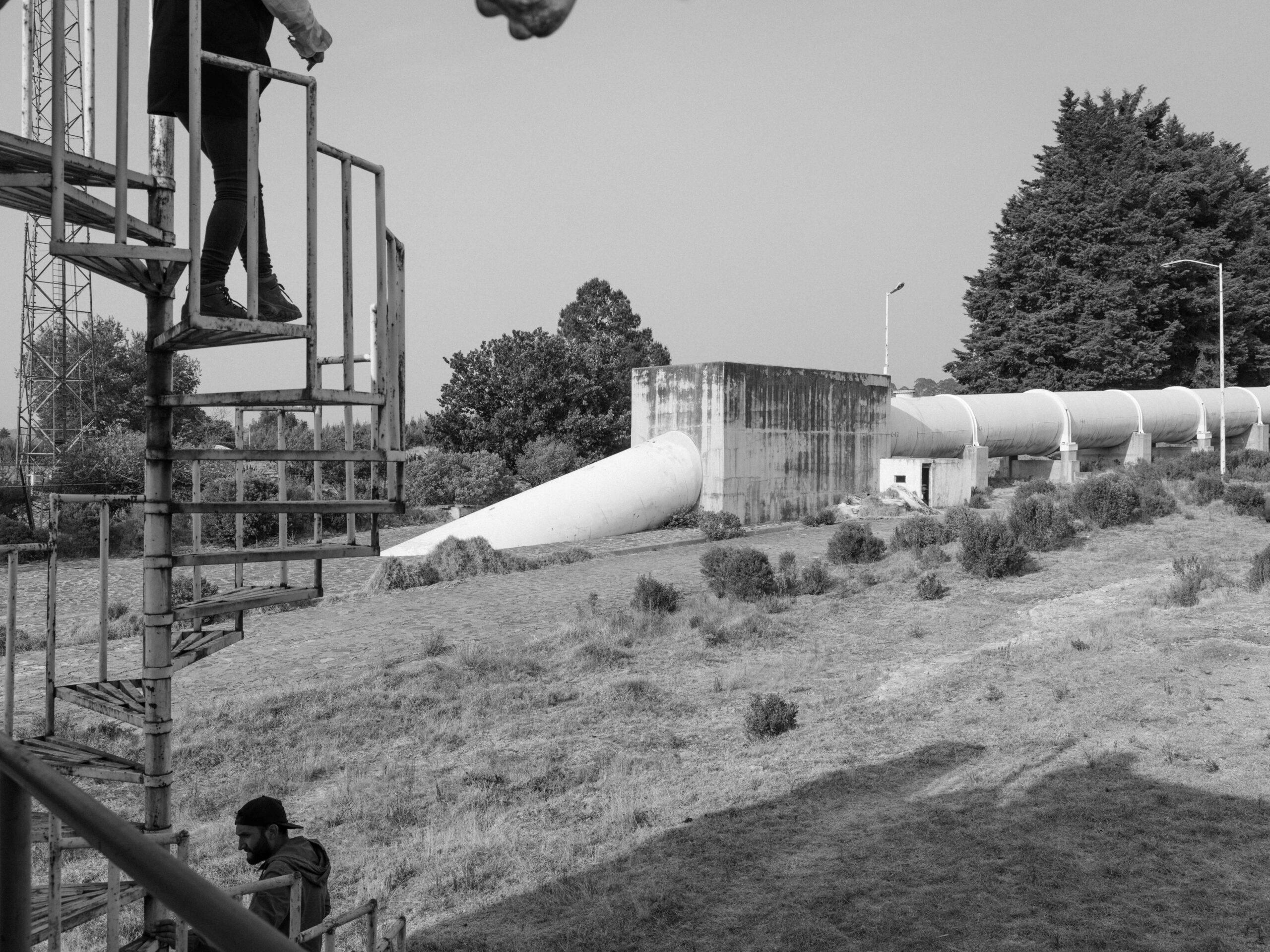 A water pipe of the Cutzamala water system, May 8, 2024.