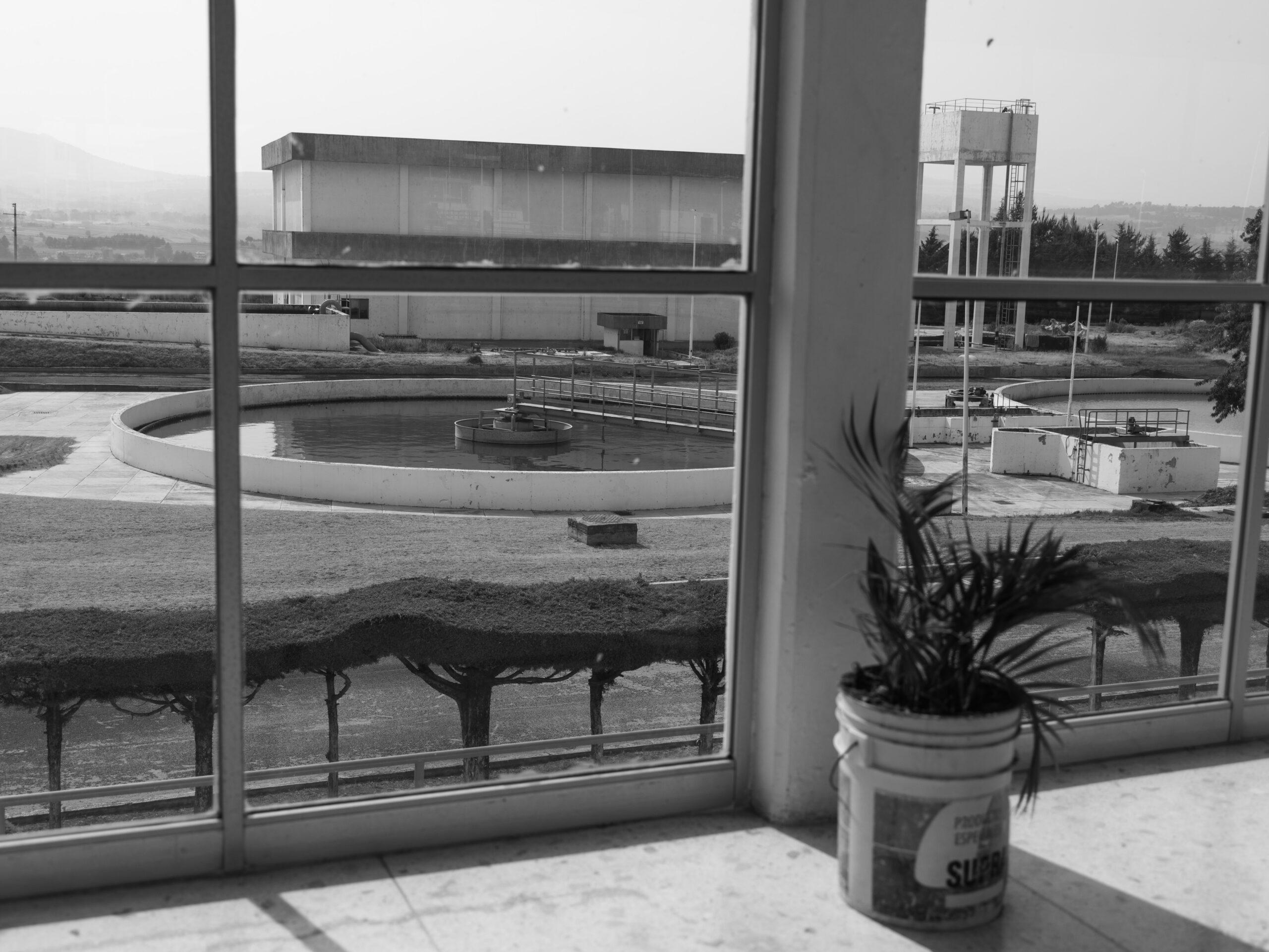 A view of the final water purification center in the Cutzamala system, May 8, 2024.